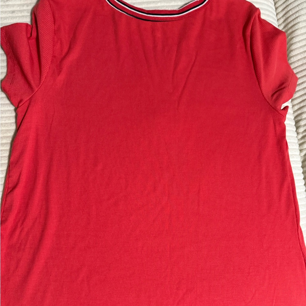 Vibrant Red Short Sleeve Women's Tee